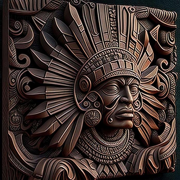 3D model aztec (STL)